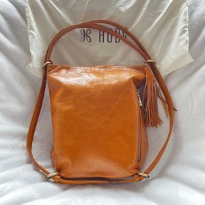 #20 Hobo Leather Satchel/Backpack Bag in Tan